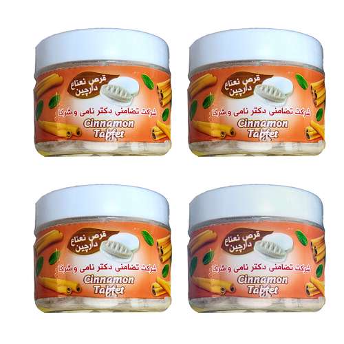 قرص خوشبو کننده دهان نعناع دارچین دکتر نامی - 130 گرم بسته 4 عددی