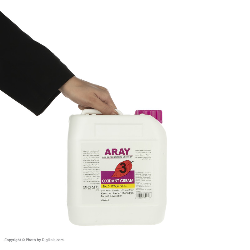 کرم اکسیدان آرای مدل 40Vol دورازده درصدی حجم 4000 میلی لیتر