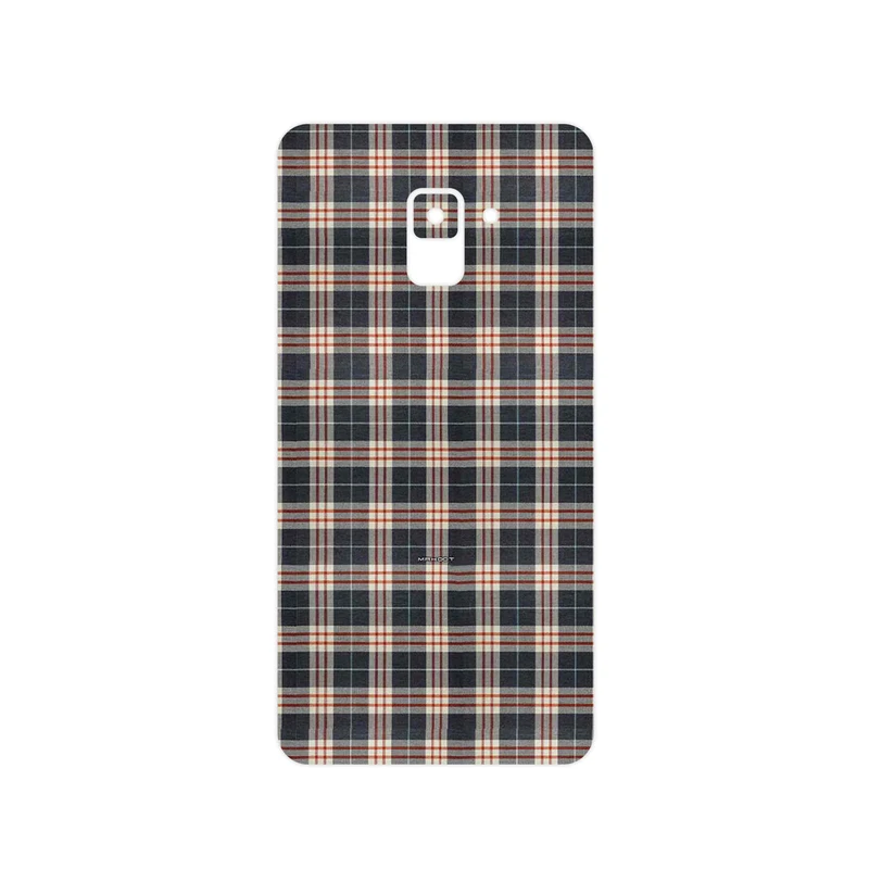 برچسب پوششی ماهوت مدل Fabric Texture 5 مناسب برای گوشی موبایل سامسونگ Galaxy A8 Plus 2018