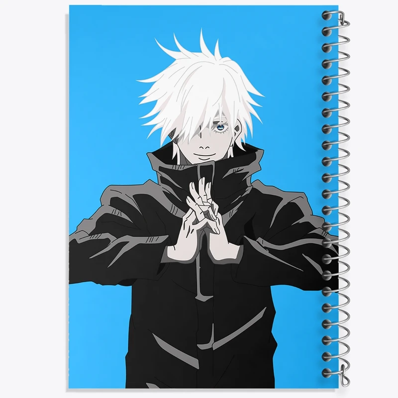 دفتر مشق 50 برگ خندالو طرح انیمه جوجوتسو کایزن کد F1698