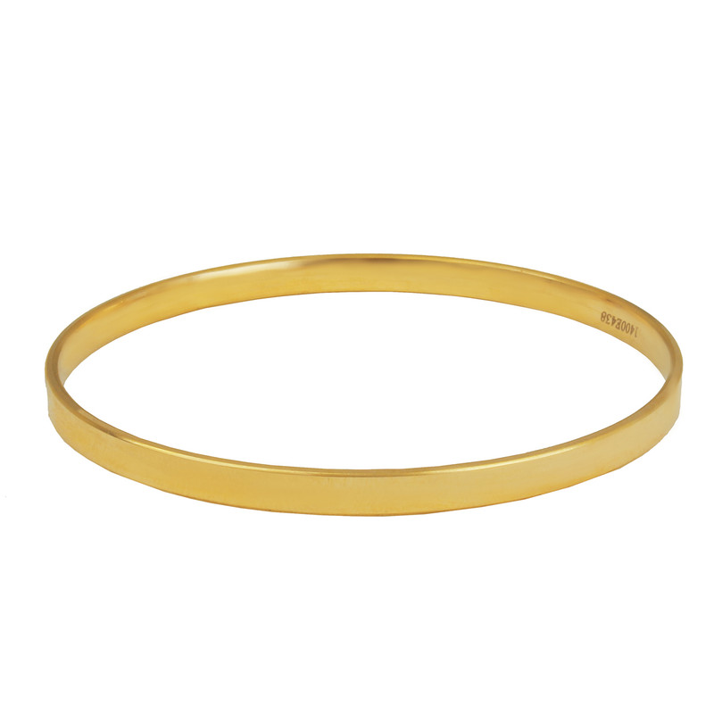 النگو طلا 18 عیار زنانه مدل 6NEW4