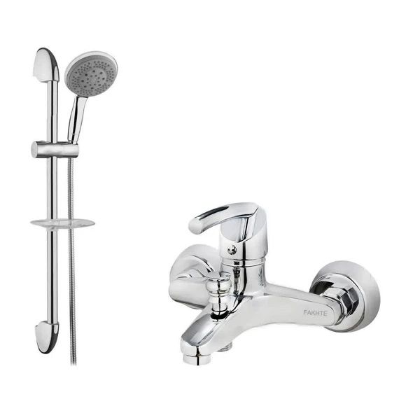 شیر حمام فاخته مدل لوکا به همراه علم دوش حمام