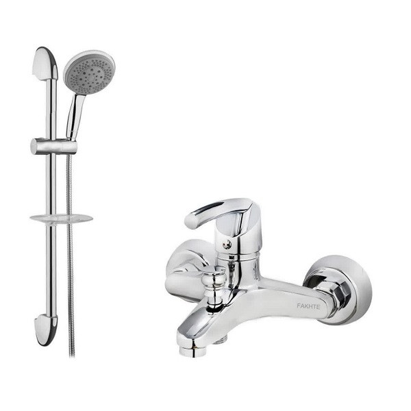 شیر حمام فاخته مدل لوکا به همراه علم دوش حمام