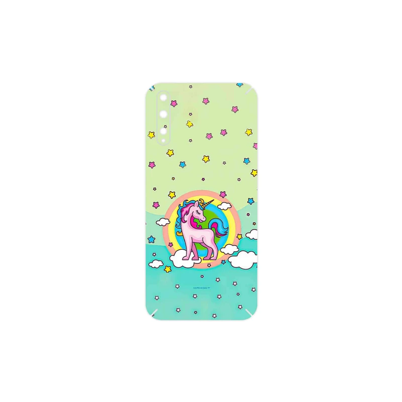 برچسب پوششی ماهوت مدل Rainbow unicorn adventure مناسب برای گوشی موبایل هوآوی Y8p
