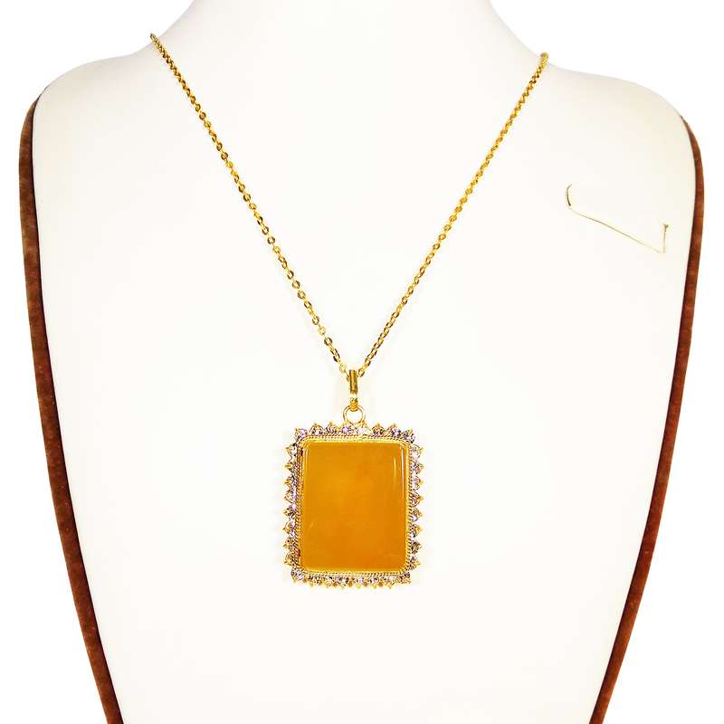 گردنبند نقره زنانه مدل شرف الشمس کد NG2640