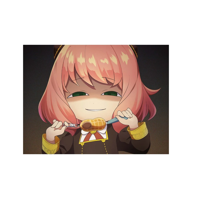 استیکر لپ تاپ و موبایل مدل انیمه طرح خانواده جاسوس آنیا فورگر کد 3047