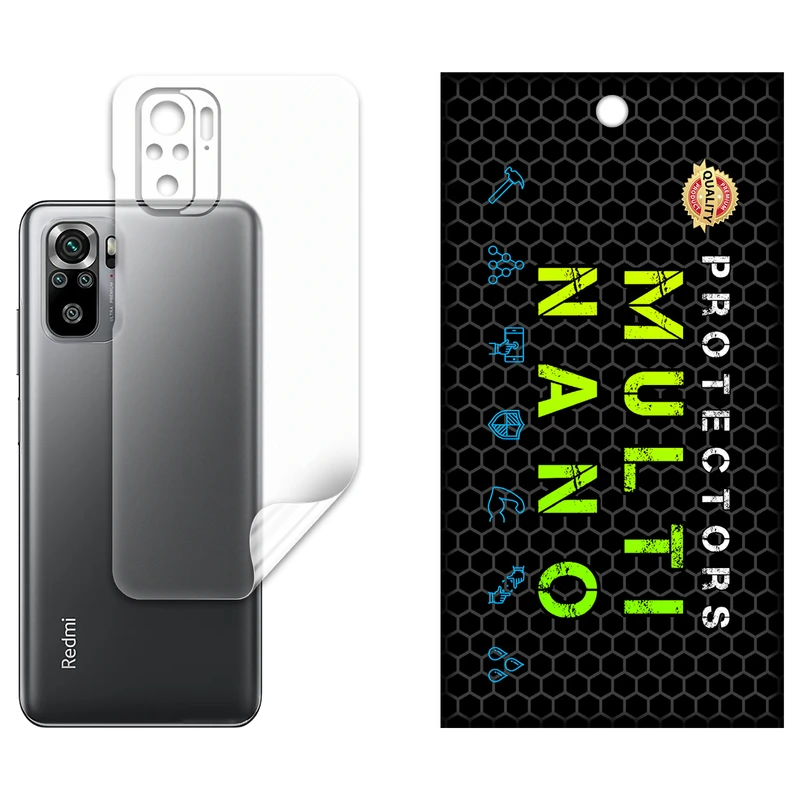 محافظ پشت مات نانو هیدروژل مولتی نانو مدل X-F1B مناسب برای گوشی موبایل شیائومی Redmi Note 11 SE (India)