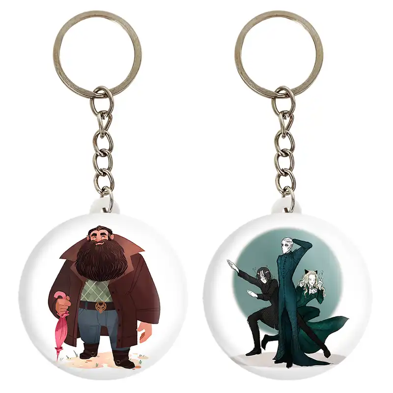 جاکلیدی خندالو مدل مرگ خواران و هاگرید هری پاتر Harry Potter کد 1937219366 مجموعه 2 عددی