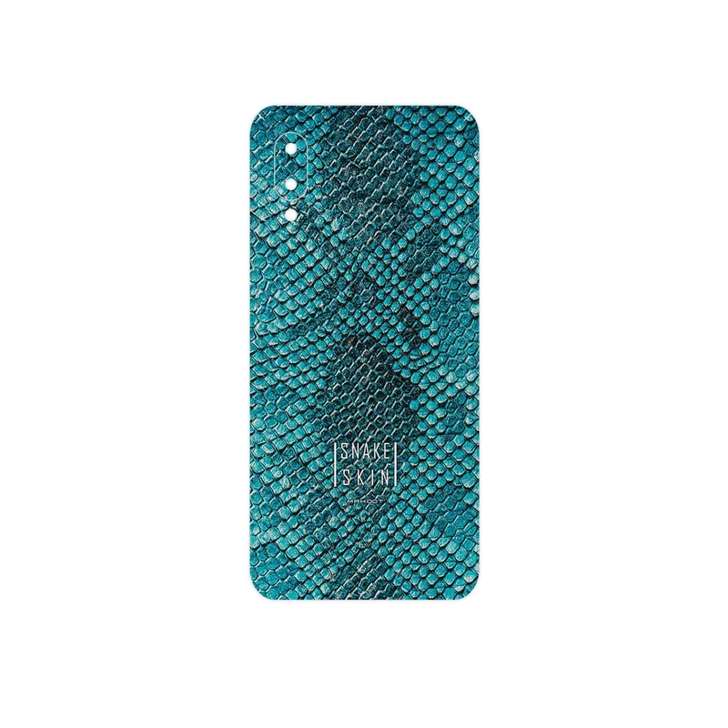 برچسب پوششی ماهوت مدل Blue Snake Skin مناسب برای گوشی موبایل سامسونگ Galaxy M02