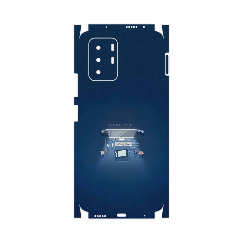 برچسب پوششی ماهوت مدل Programming 3-FullSkin مناسب برای گوشی موبایل شیائومی Poco X3 GT 5G