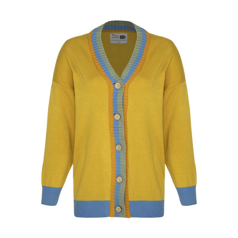 ژاکت زنانه وینکلر مدل W0614040KN-YELLOW