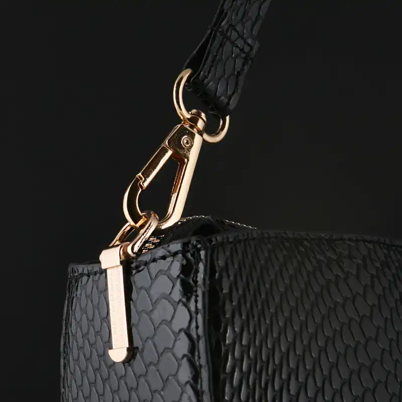 ست کیف و کفش زنانه چرم یلسان مدل گلوریا کد ZHAKLIN-MRV-910-msk