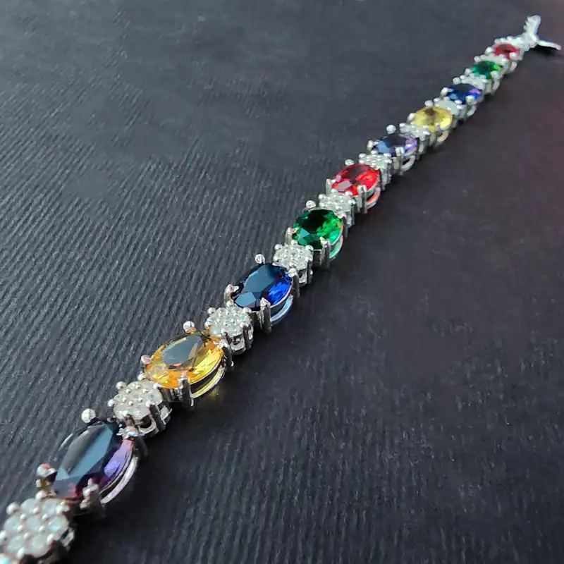 دستبند نقره زنانه مدل 30600