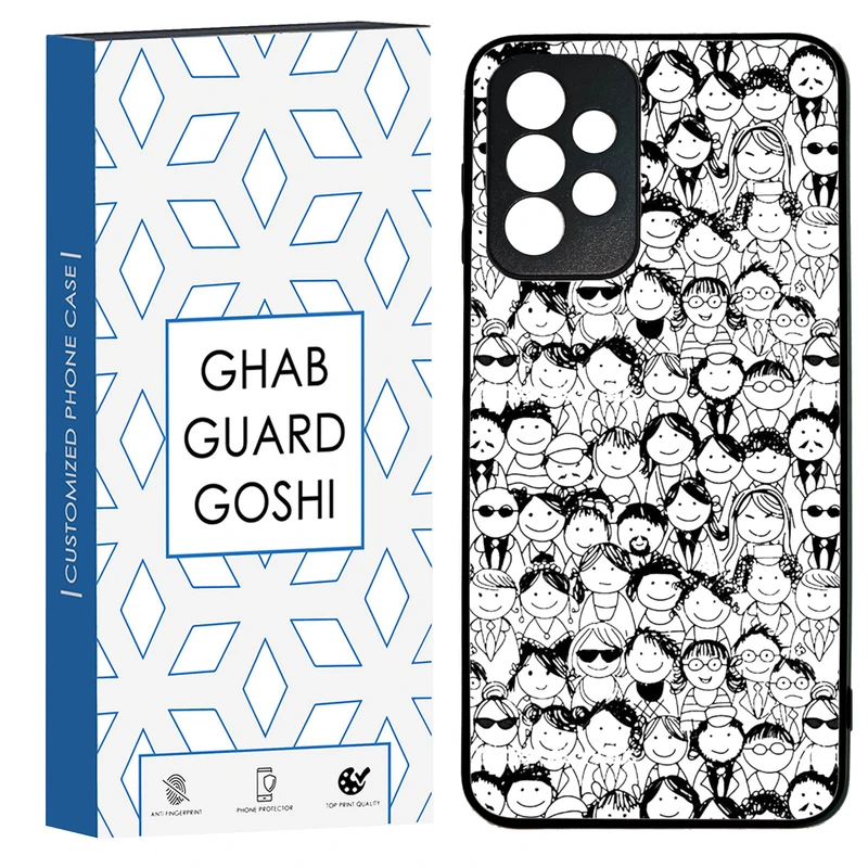 کاور قاب گارد گوشی طرح آدمک کد TPU-076 مناسب برای گوشی موبایل سامسونگ Galaxy A73