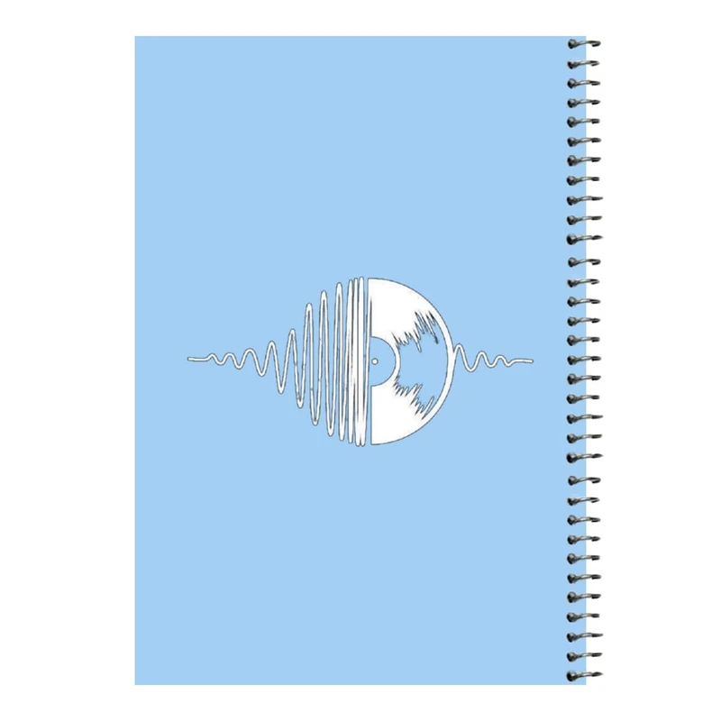 دفتر مشق 80 برگ اس جی مدل دیسک موزیک کد۱   