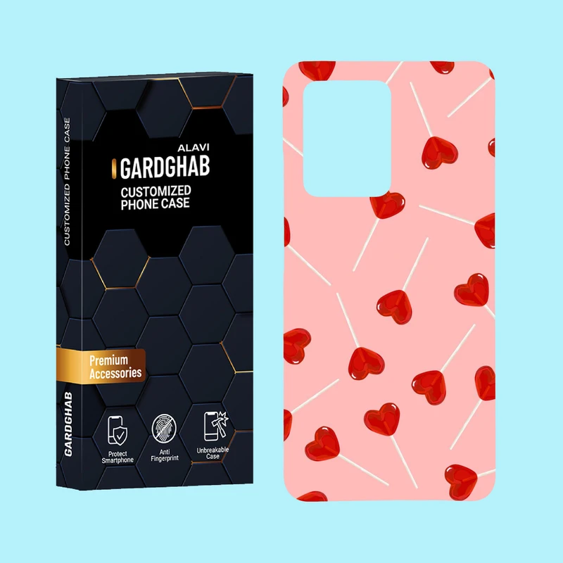 کاور گارد قاب علوی مدل عاشقانه مناسب برای گوشی موبایل شیائومی Redmi Note 12 Pro Plus 5G