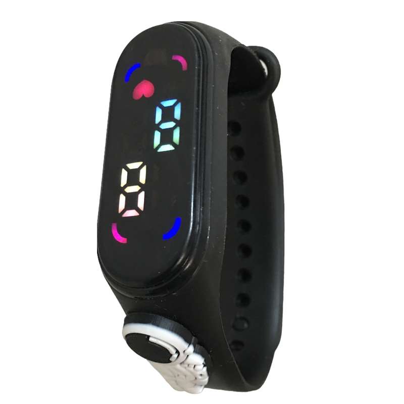 ساعت مچی دیجیتال بچگانه مدل ضد آب سیلیکونی طرح فضانورد