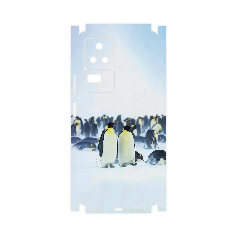 برچسب پوششی ماهوت مدل Penguin-FullSkin مناسب برای گوشی موبایل شیائومی Poco F4 5G