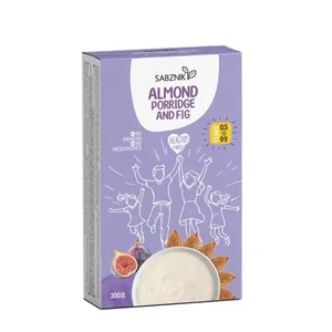 غذای کودک حریر بادام و انجیر سبز نیک - 200 گرم مناسب برای سن 6 ماه