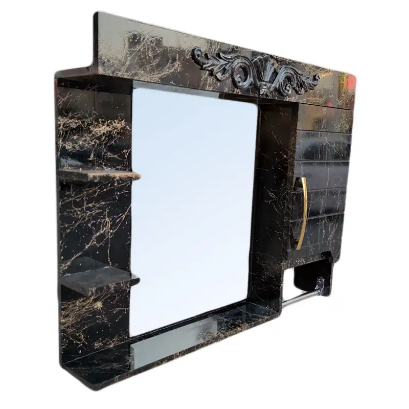 ست کابینت و روشویی سیتکا مدل S-TR003 به همراه آینه باکس