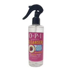 کلینزر کاشت ناخن او.پی.آی مدل توت فرنگی حجم 250 میلی‌لیتر