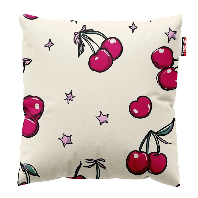 کوسن پاد آفرین طرح میوه ای کد 5126 سایز 30*30 سانتی متر 