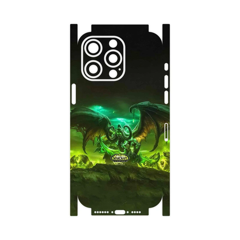 برچسب پوششی ماهوت مدل Warcraft Game Series-FullSkin مناسب برای گوشی موبایل اپل iPhone 15 Pro Max