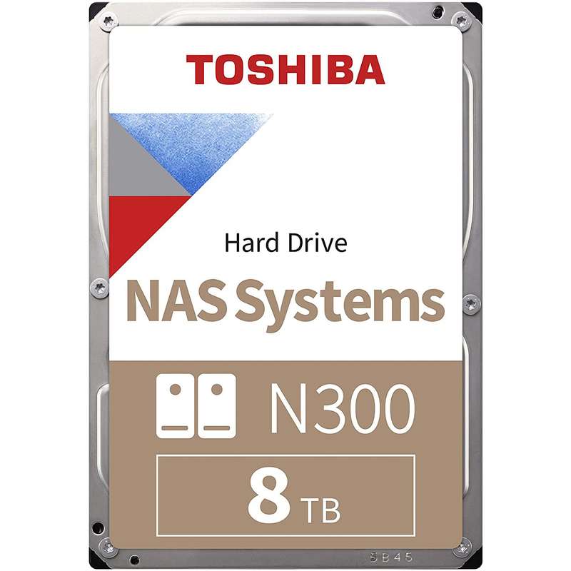 هارددیسک اینترنال توشیبا مدل N300 ظرفیت 8 ترابایت