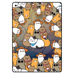 کاور مگافون طرح گربه مدل 7717 مناسب برای تبلت اپل ipad Air 2 2014 