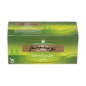 چای سبز کیسه ای توینینگز بسته 25 عددی