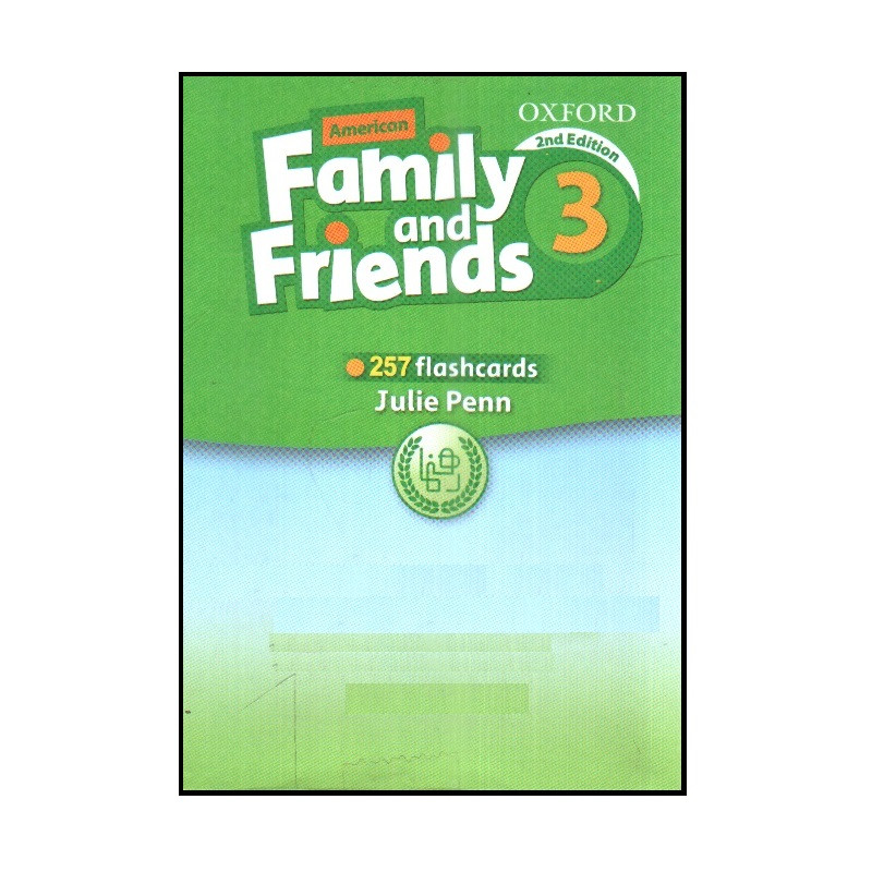 فلش کارت  American Family And Friends 3 اثر Julie Penn انتشارات رهنما