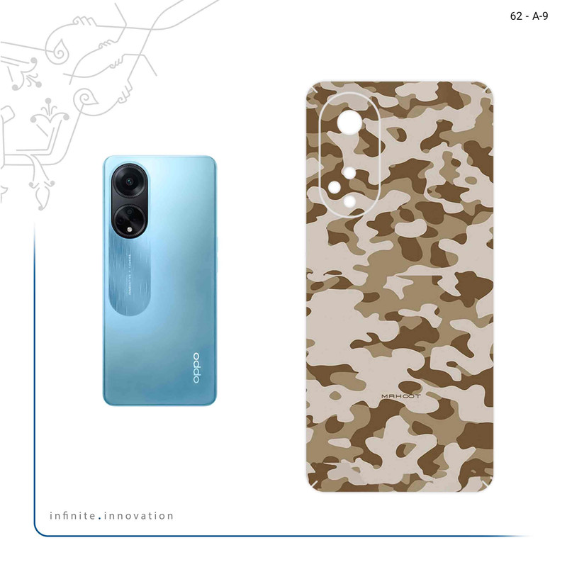 برچسب پوششی ماهوت مدل Army_Desert مناسب برای گوشی موبایل اپو A98