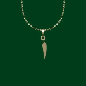 گردنبند طلا 18 عیار زنانه مدوپد مدل فلفل کد FF2-1-1162