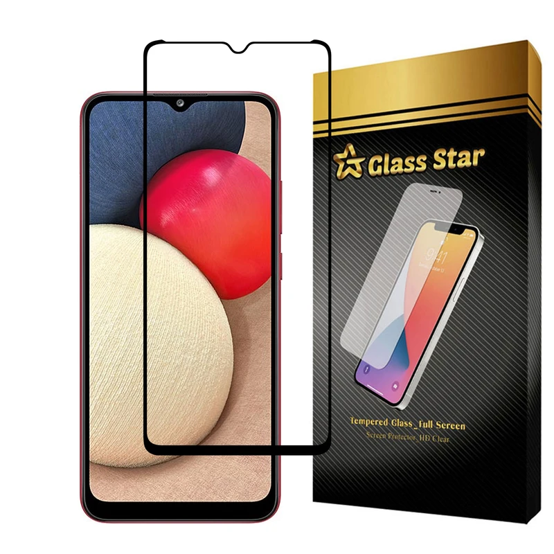 محافظ صفحه نمایش گلس استار مدل FULPLUSS مناسب برای گوشی موبایل سامسونگ Galaxy A03s