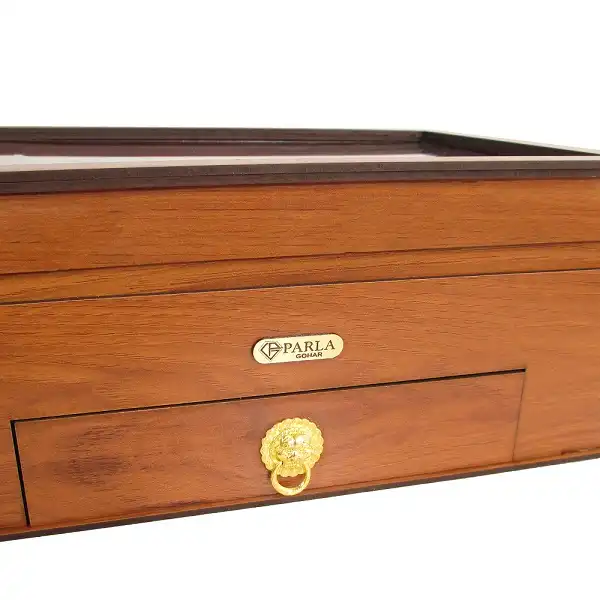 جعبه ساعت پارلا گوهر مدل کشو دار کد 5695