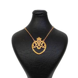 گردنبند زنانه استینلس استیل مدل انار کد 02
