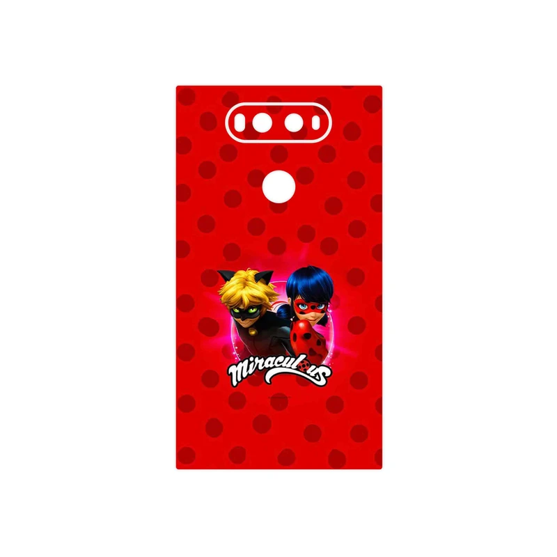 برچسب پوششی ماهوت مدل Ladybug and Cat Noir مناسب برای گوشی موبایل ال جی V20