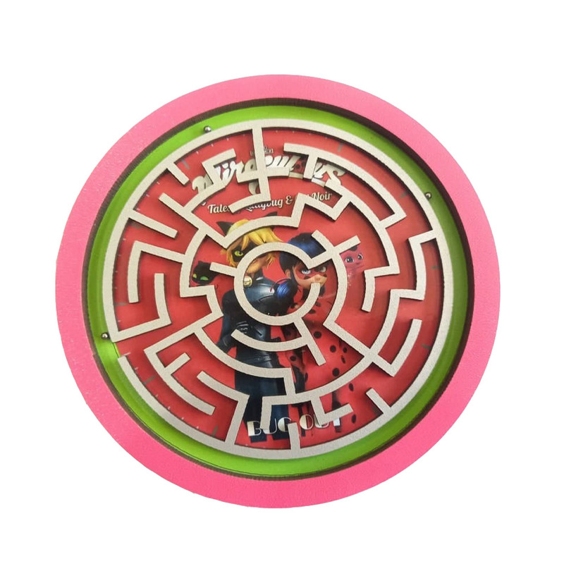 بازی فکری طرح ماز مدل دختر کفشدوزکی کد F241