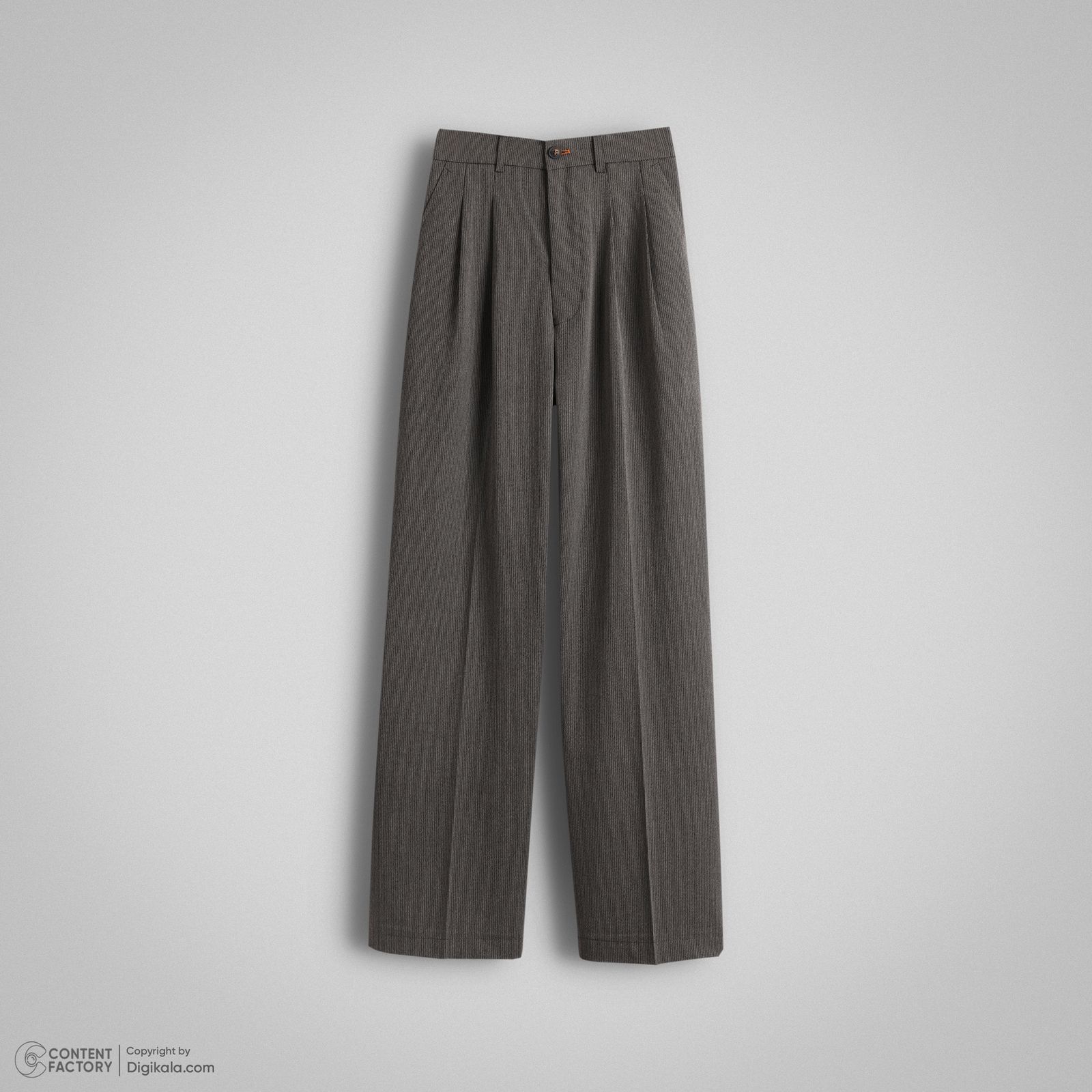 شلوار پیلی‌دار زنانه دیجی استایل اسنشیال مدل 23478 -  - 2