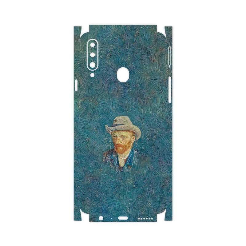 برچسب پوششی ماهوت مدل Self portrait with a gray felt hat-FullSkin مناسب برای گوشی موبایل سامسونگ Galaxy A20s