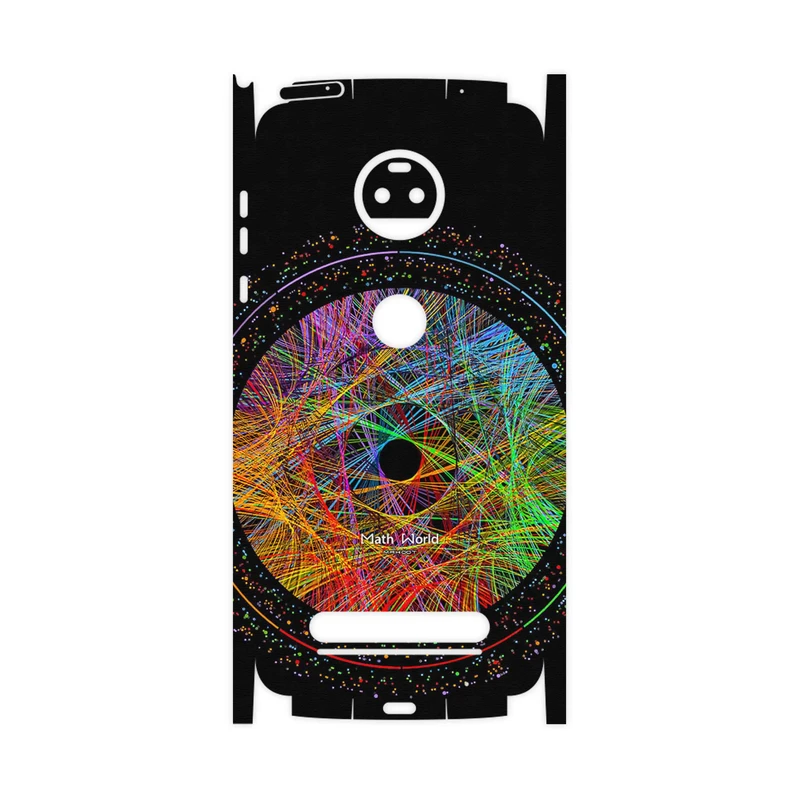 برچسب پوششی ماهوت مدل Mathematical Geometric Shape 2-FullSkin مناسب برای گوشی موبایل موتورولا Moto Z2 Force