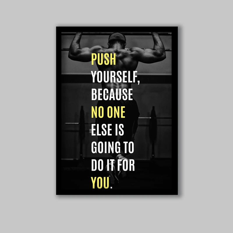 تابلو مدل انگیزشی بدنسازی کد LA-G10759-2