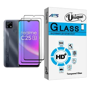 AFS Unique Glass MIX002 Screen Protector For Realme C25s Pack Of 2