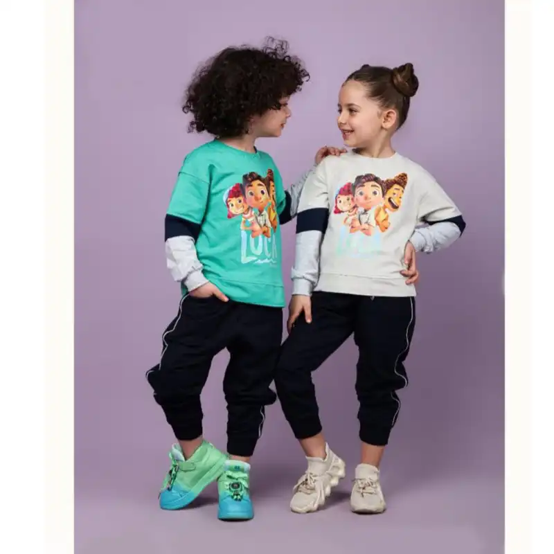 ست سویشرت و شلوار بچگانه مدل لوکا کد 2