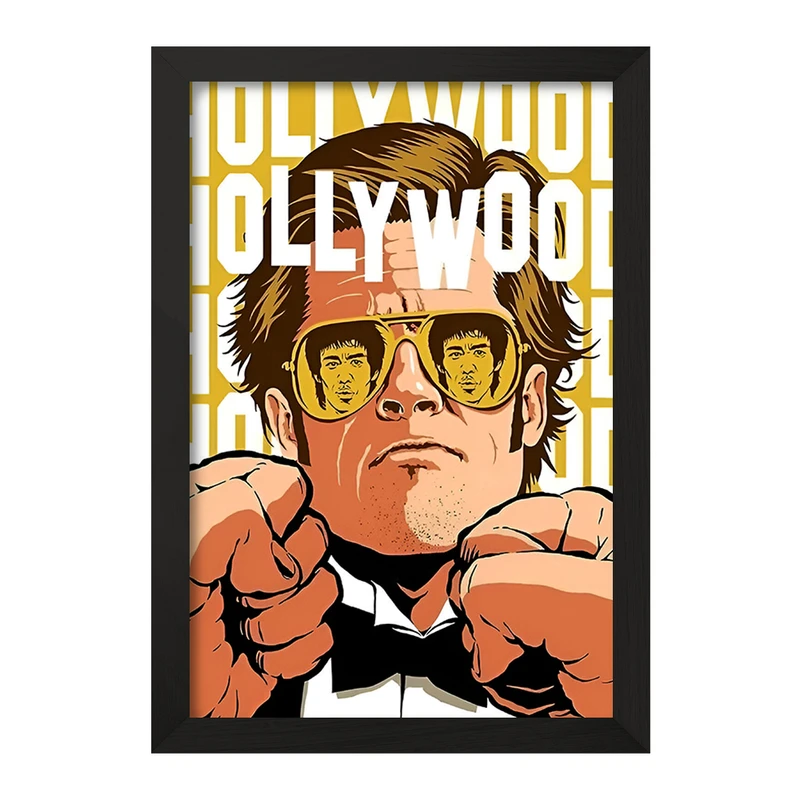 تابلو خندالو مدل روزی روزگاری در هالیوود کد F10359