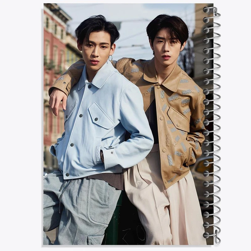 دفتر لیست خرید 50 برگ خندالو طرح گروه گات سون GOT7 کد 21029