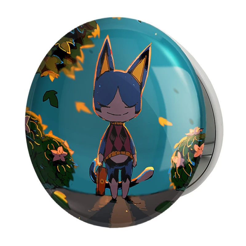 آینه جیبی خندالو طرح بازی انیمال کراسینگ (Animal Crossing) مدل تاشو کد 32654