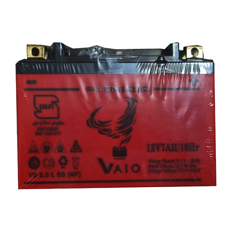 باتری موتورسیکلت مدل VAIO(12V-7A)‌ 