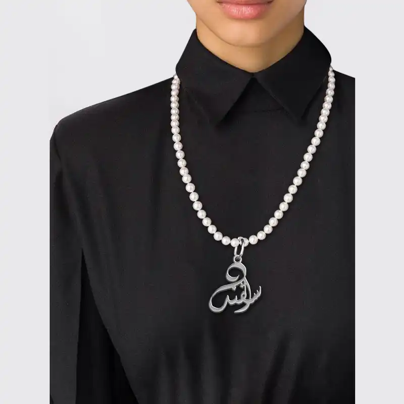 گردنبند نقره زنانه لیردا مدل morv sss 59esfand