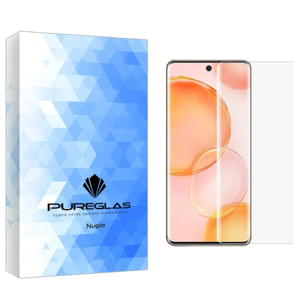 محافظ صفحه نمایش پیور گلس مدل NuGlas UV مناسب برای گوشی موبایل هوآوی Honor 50